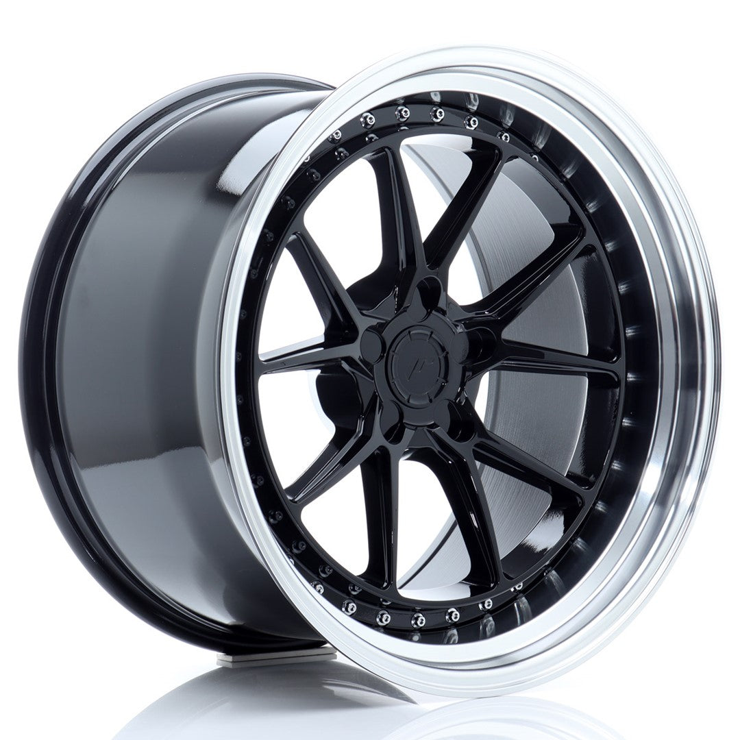 Japan Racing JR39 Alloy Wheel 19" x 11" ET0, 1, 2, 3, 4, 5, 6, 7, 8, 9, 10, 11, 12, 13, 14, 15, 16, 17, 18, 19, 20, 21, 22, 23, 24, 25 5x100, 5x105, 5x108, 5x110, 5x112, 5x114.3, 5x115, 5x118, 5x120 - Black
