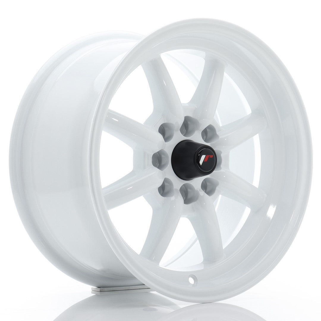 Japan Racing JR19 Alloy Wheel 15" x 8" ET20 4x100, 4x114.3 - White