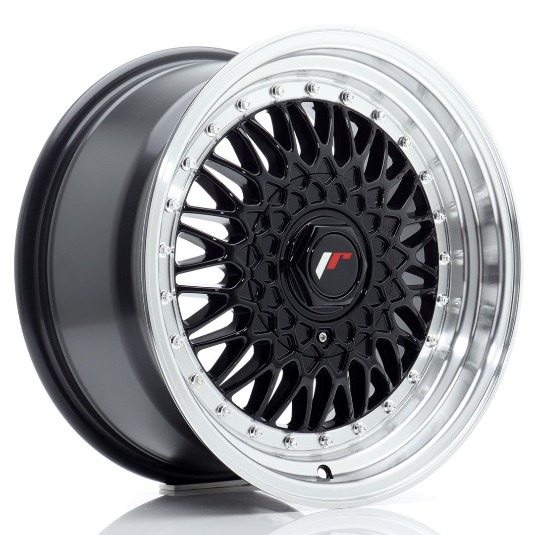 Japan Racing JR9 Alloy Wheel 16" x 8" ET25 3x112, 4x100, 4x108, 4x110, 4x114.3, 5x100, 5x105, 5x108, 5x110, 5x112, 5x114.3, 5x115, 5x118, 5x120 - Black