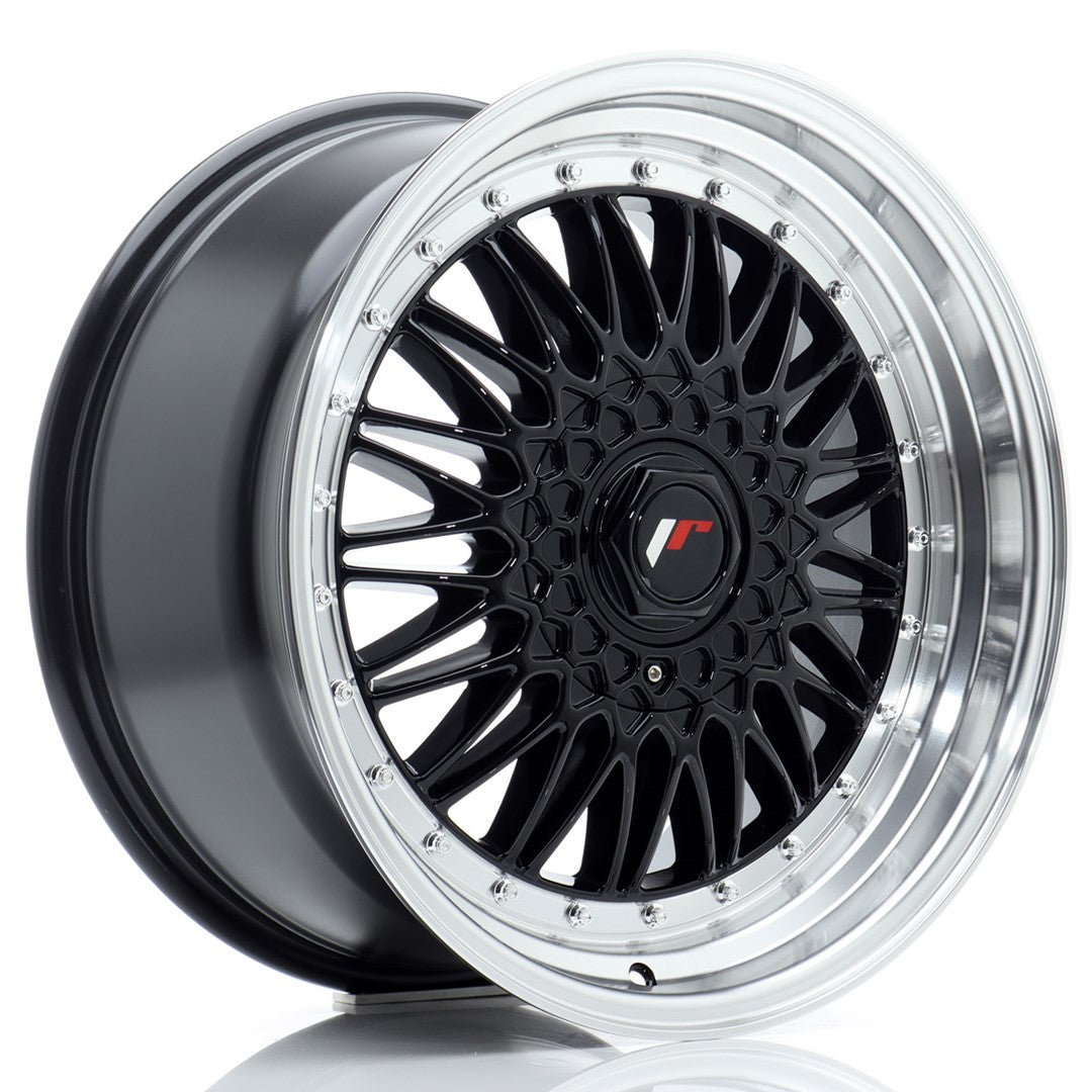 Japan Racing JR9 Alloy Wheel 18" x 9" ET20, 21, 22, 23, 24, 25, 26, 27, 28, 29, 30, 31, 32, 33, 34, 35, 36, 37, 38, 39, 40 3x112, 4x100, 4x108, 4x110, 4x114.3, 5x100, 5x105, 5x108, 5x110, 5x112, 5x114.3, 5x115, 5x118, 5x120 - Black