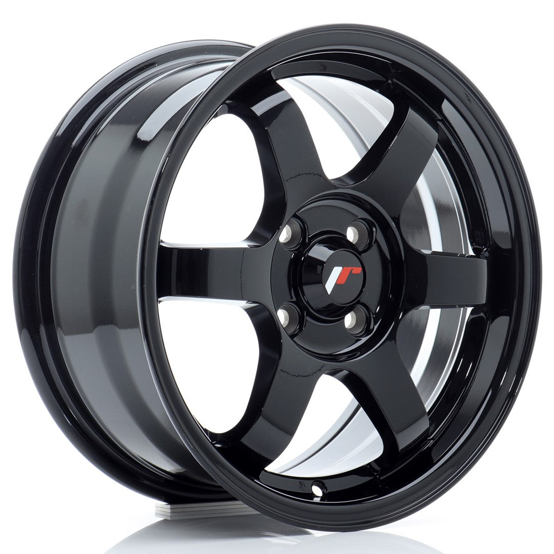 Japan Racing JR3 Alloy Wheel 15" x 7" ET25 4x100 - Black