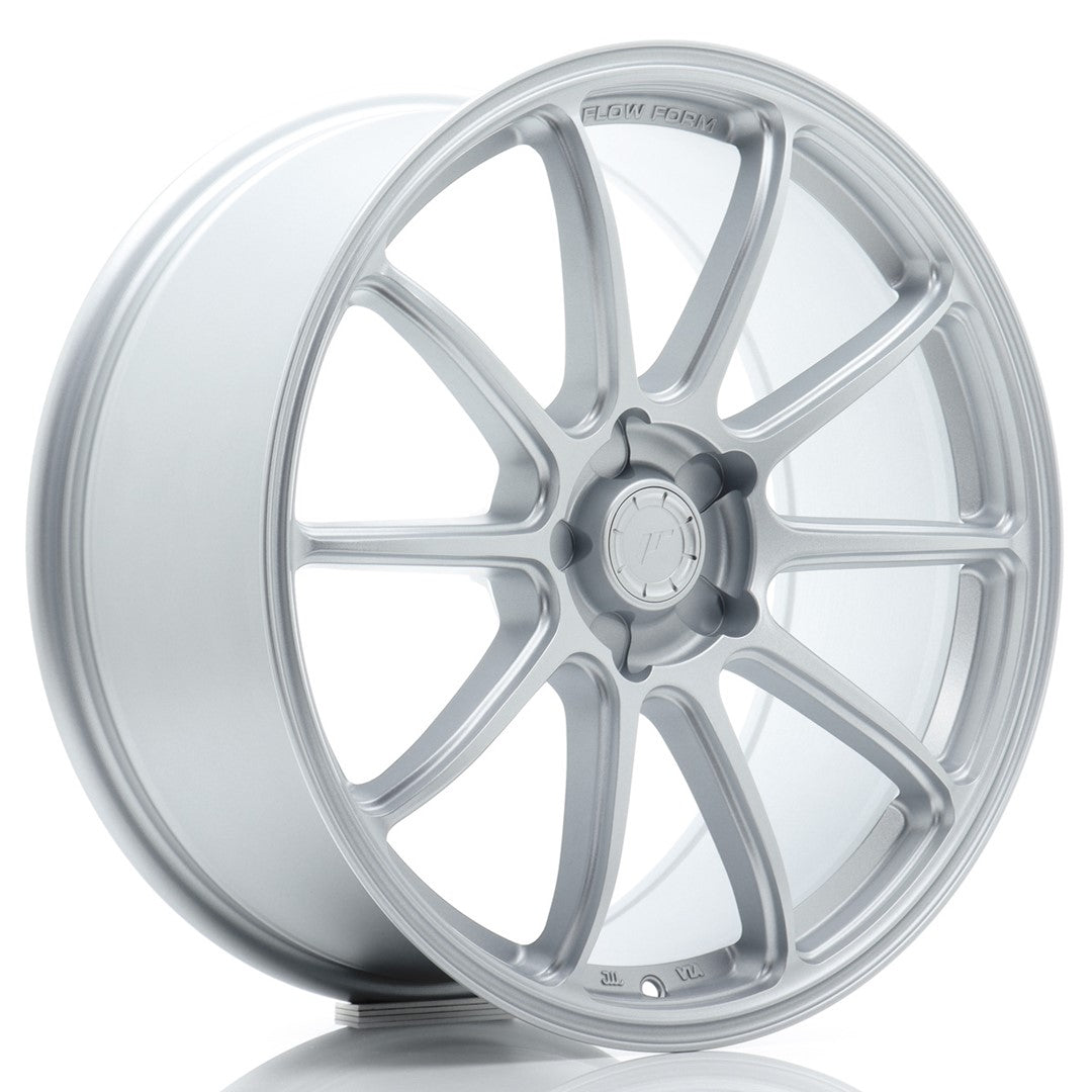 Japan Racing SL-04 Alloy Wheel 19" x 8" ET20, 21, 22, 23, 24, 25, 26, 27, 28, 29, 30, 31, 32, 33, 34, 35, 36, 37, 38, 39, 40 5x100, 5x105, 5x108, 5x110, 5x112, 5x114.3, 5x115, 5x118, 5x120 - Silver