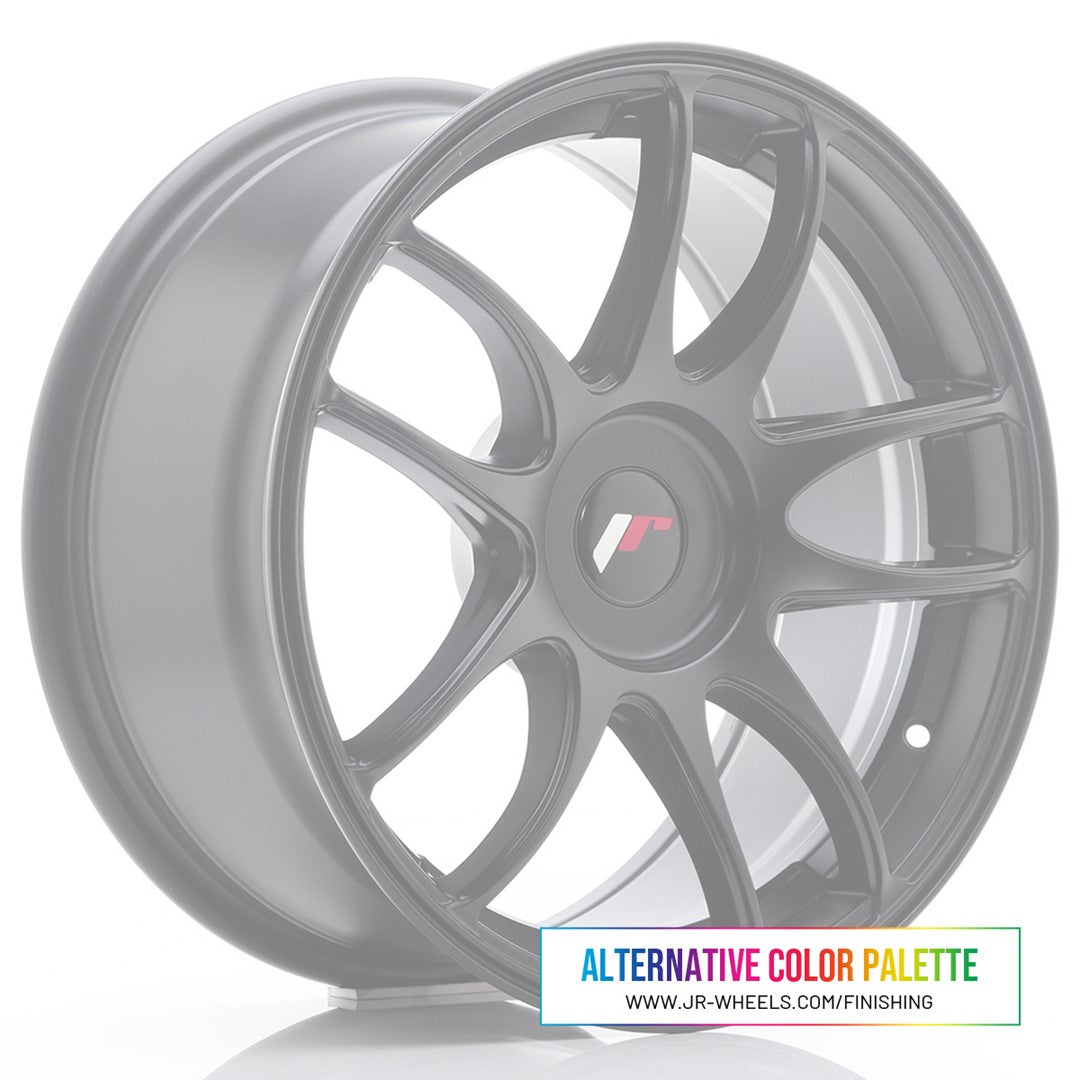 Japan Racing JR29 Alloy Wheel 17" x 8" ET20, 21, 22, 23, 24, 25, 26, 27, 28, 29, 30, 31, 32, 33, 34, 35, 36, 37, 38 3x112, 4x98, 4x100, 4x108, 4x110, 4x114.3, 5x98, 5x100, 5x105, 5x108, 5x110, 5x112, 5x114.3, 5x115, 5x118, 5x120 - Custom Finish