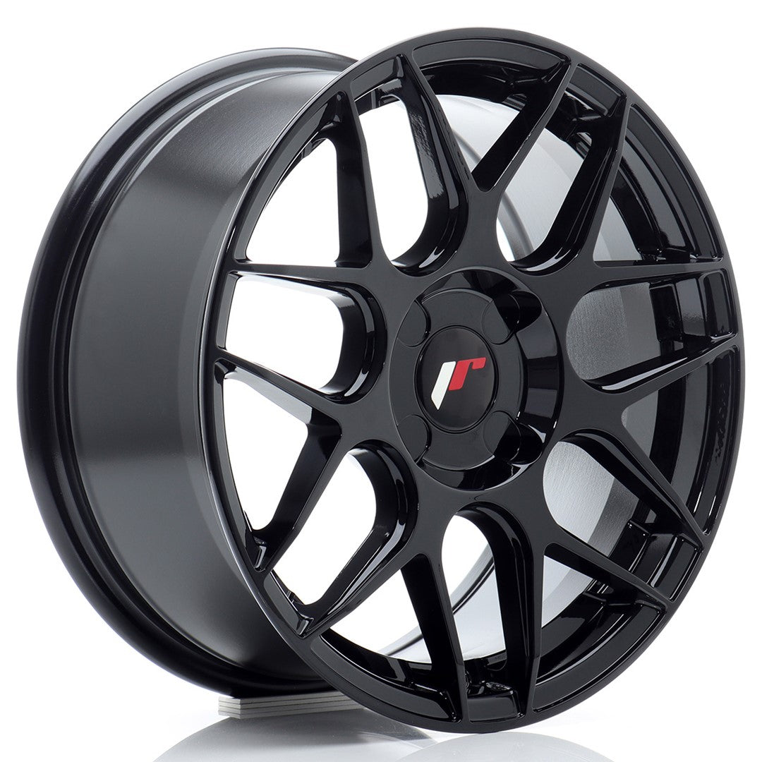 Japan Racing JR18 Alloy Wheel 16" x 7" ET20, 21, 22, 23, 24, 25, 26, 27, 28, 29, 30, 31, 32, 33, 34, 35 4x98, 4x100, 4x108, 4x110, 4x114.3 - Black