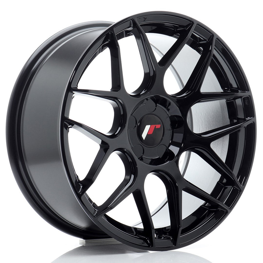 Japan Racing JR18 Alloy Wheel 17" x 8" ET20, 21, 22, 23, 24, 25, 26, 27, 28, 29, 30, 31, 32, 33, 34, 35 5x98, 5x100, 5x105, 5x108, 5x110, 5x112, 5x114.3 - Black