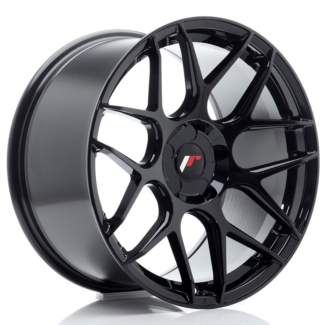 Japan Racing JR18 Alloy Wheel 18" x 9,5" ET20, 21, 22, 23, 24, 25, 26, 27, 28, 29, 30, 31, 32, 33, 34, 35, 36, 37, 38, 39, 40, 41, 42, 43 5x100, 5x105, 5x108, 5x110, 5x112, 5x114.3, 5x115, 5x118, 5x120 - Black