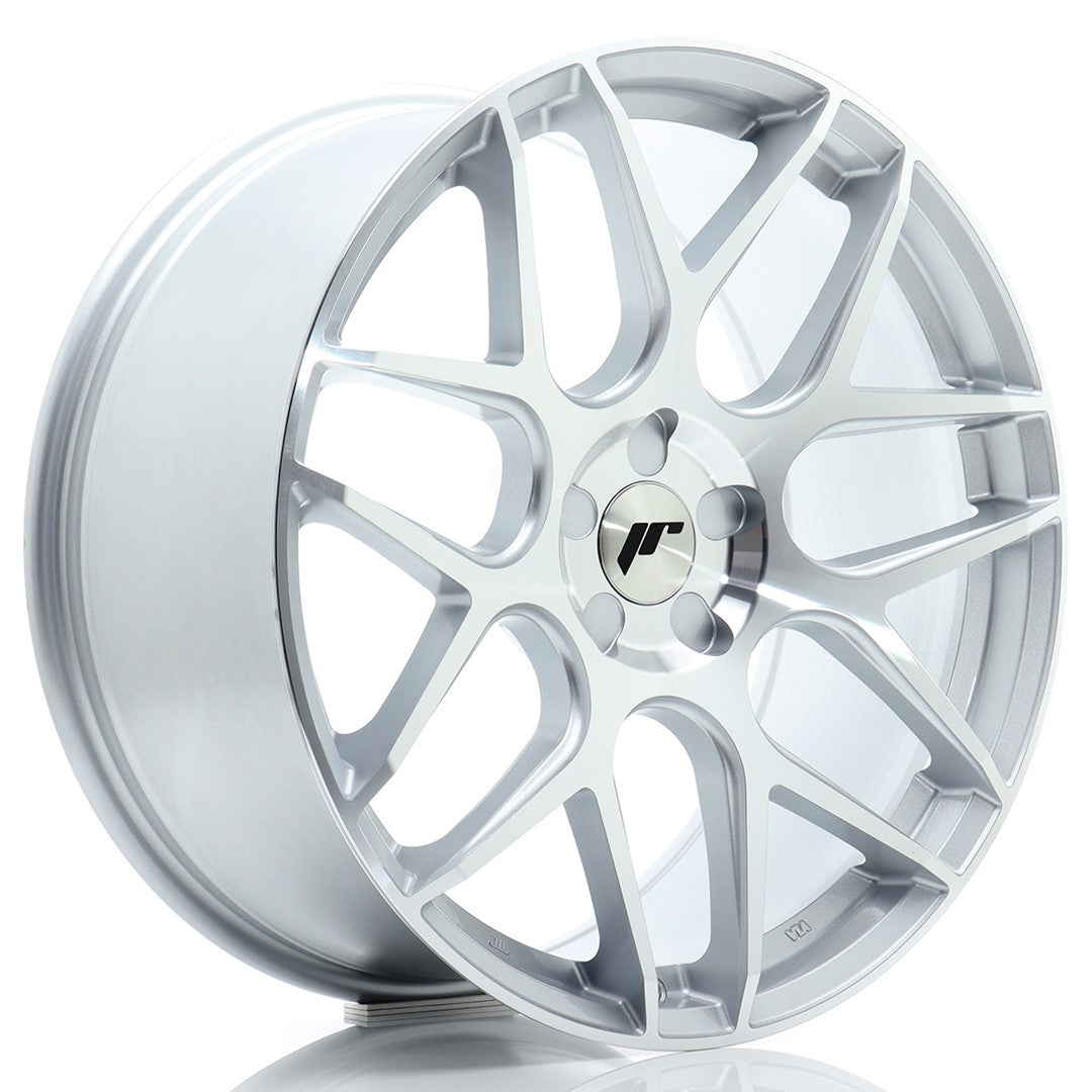 Japan Racing JR18 Alloy Wheel 20" x 8,5" ET20, 21, 22, 23, 24, 25, 26, 27, 28, 29, 30, 31, 32, 33, 34, 35, 36, 37, 38, 39, 40 5x100, 5x105, 5x108, 5x110, 5x112, 5x114.3, 5x115, 5x118, 5x120 - Silver