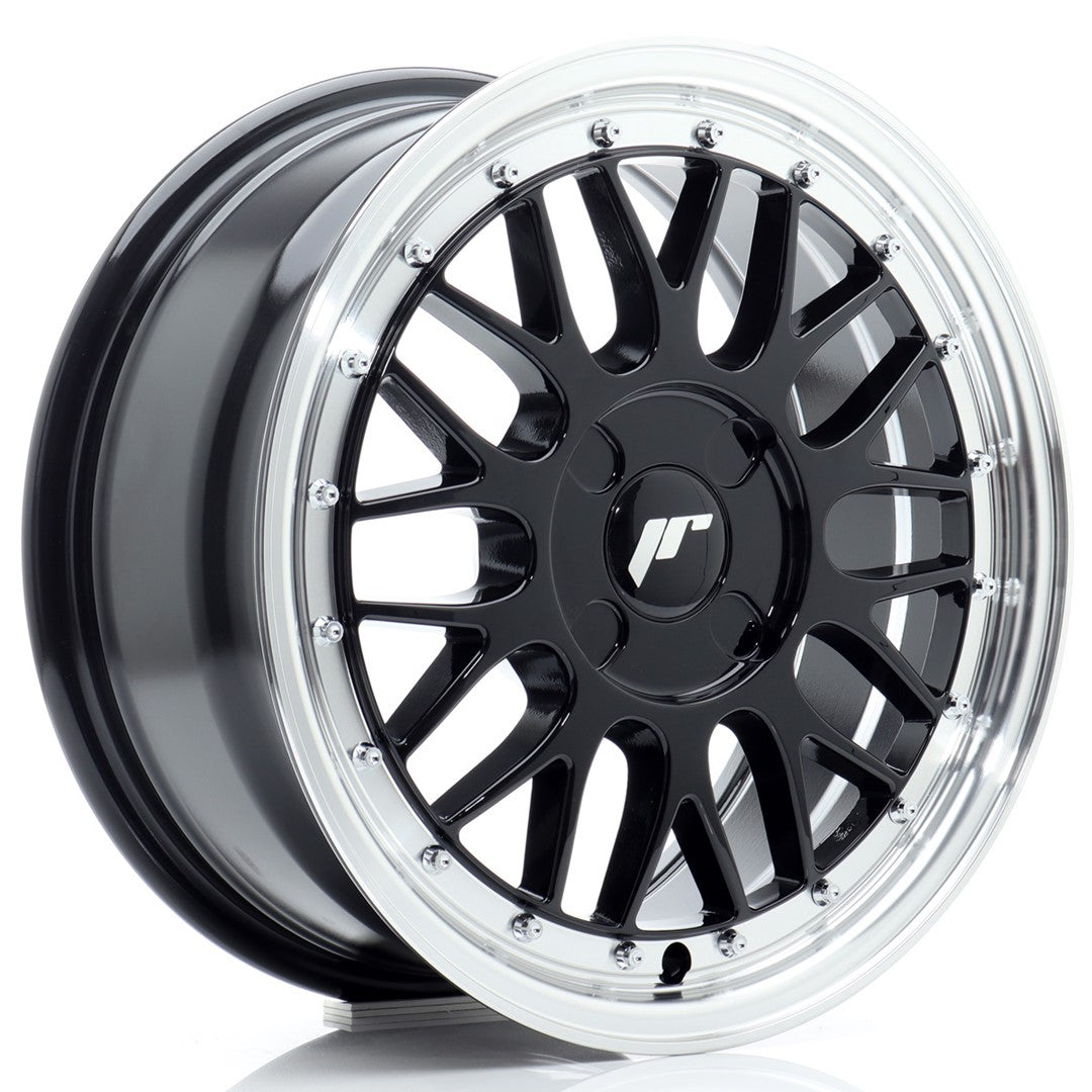 Japan Racing JR23 Alloy Wheel 16" x 7" ET20, 21, 22, 23, 24, 25, 26, 27, 28, 29, 30, 31, 32, 33, 34, 35, 36, 37, 38, 39, 40, 41, 42, 43, 44, 45 4x98, 4x100, 4x108, 4x110, 4x114.3 - Black