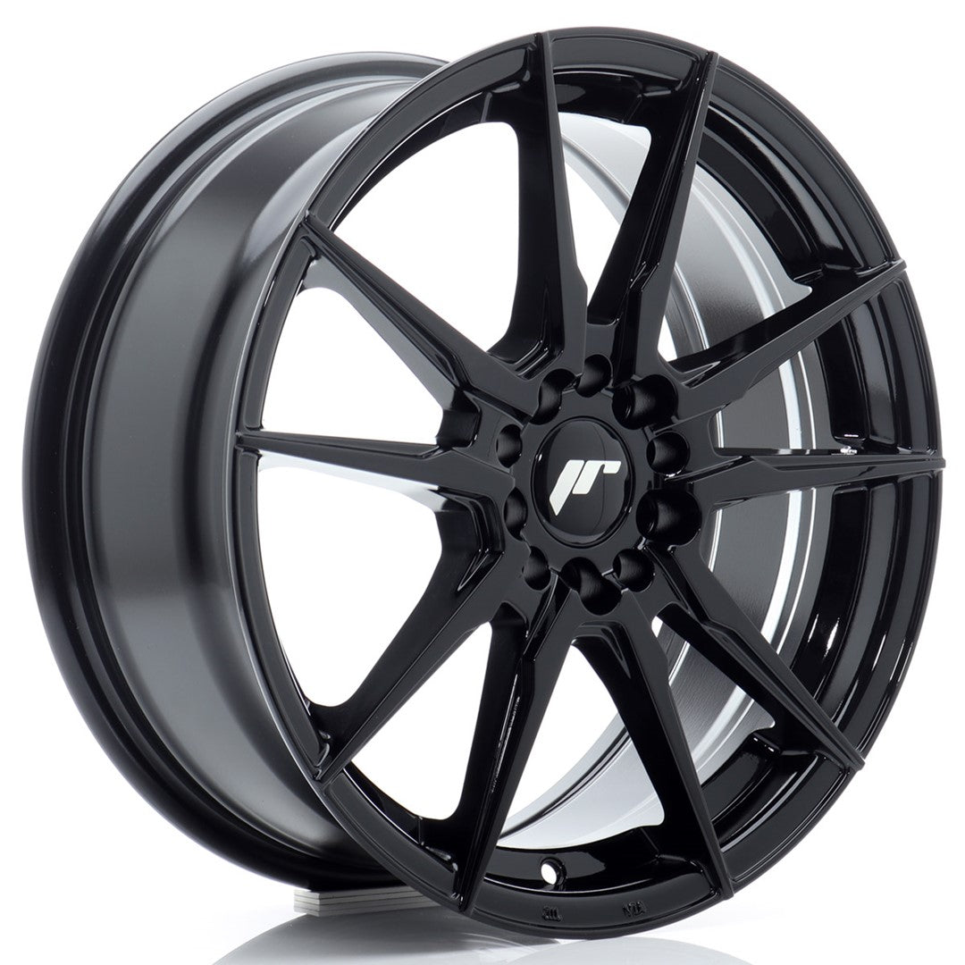 Japan Racing JR21 Alloy Wheel 17" x 7" ET40 5x108, 5x112 - Black