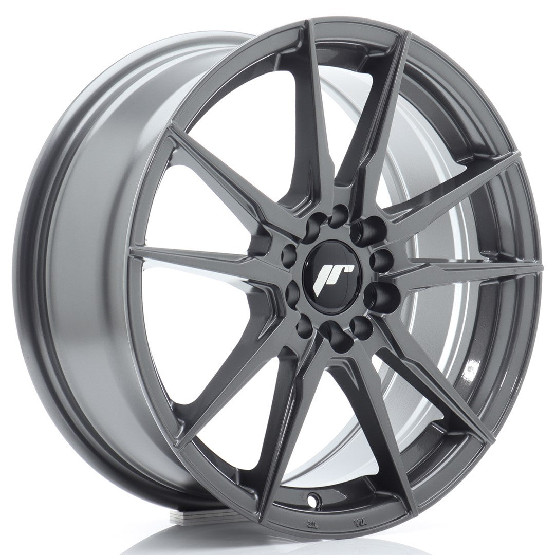 Japan Racing JR21 Alloy Wheel 17" x 7" ET40 5x108, 5x112 - Hyper Gray