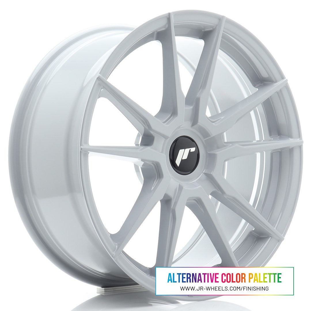 Japan Racing JR21 Alloy Wheel 18" x 8,5" ET20, 21, 22, 23, 24, 25, 26, 27, 28, 29, 30, 31, 32, 33, 34, 35, 36, 37, 38, 39, 40, 41, 42, 43, 44, 45 4x100, 4x108, 4x110, 4x114.3, 5x100, 5x105, 5x108, 5x110, 5x112, 5x114.3, 5x115, 5x118, 5x120 - Custom Finish