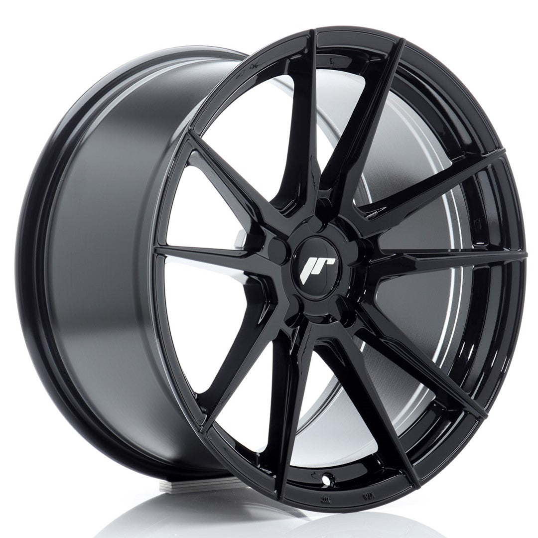 Japan Racing JR21 Alloy Wheel 18" x 9,5" ET20, 21, 22, 23, 24, 25, 26, 27, 28, 29, 30, 31, 32, 33, 34, 35, 36, 37, 38, 39, 40 5x100, 5x105, 5x108, 5x110, 5x112, 5x114.3, 5x115, 5x118, 5x120 - Black