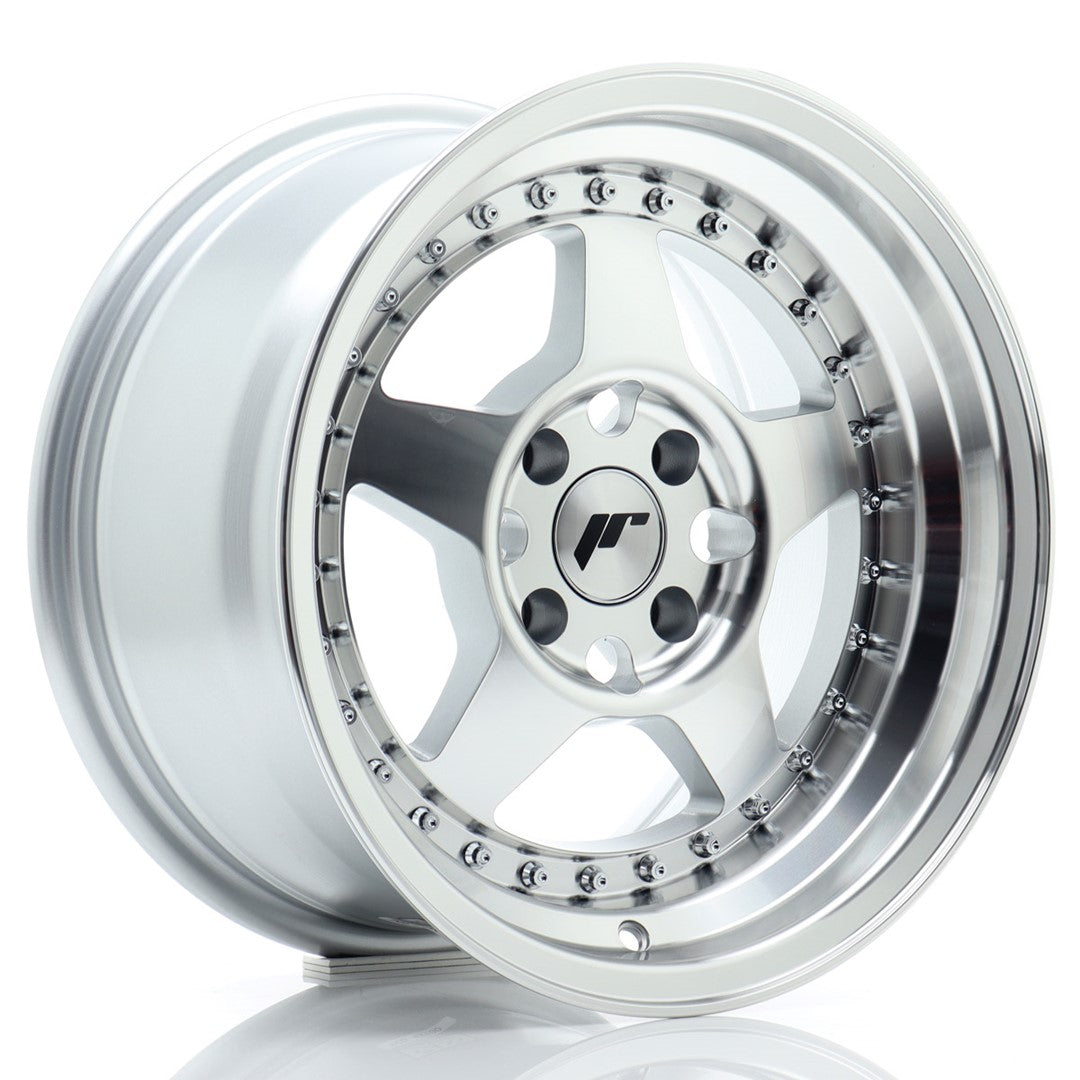 Japan Racing JR6 Alloy Wheel 15" x 8" ET25 4x100 - Silver
