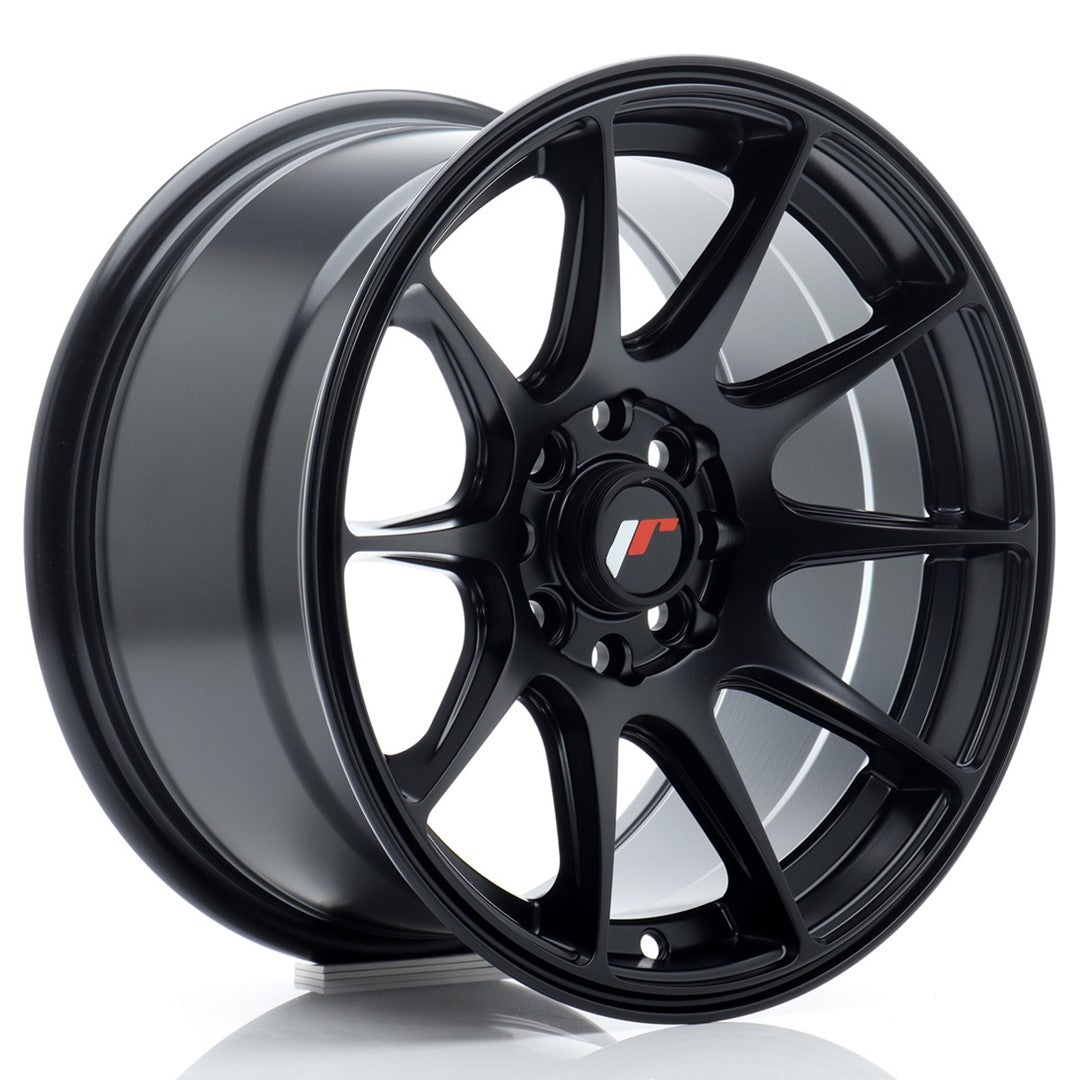 Japan Racing JR11 Alloy Wheel 15" x 8" ET25 4x100, 4x108 - Black