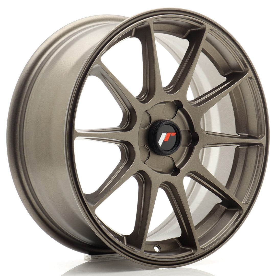 Japan Racing JR11 Alloy Wheel 17" x 7" ET20, 21, 22, 23, 24, 25, 26, 27, 28, 29, 30, 31, 32, 33, 34, 35, 36, 37, 38 5x98, 5x100, 5x105, 5x108, 5x110, 5x112, 5x114.3 - Bronze