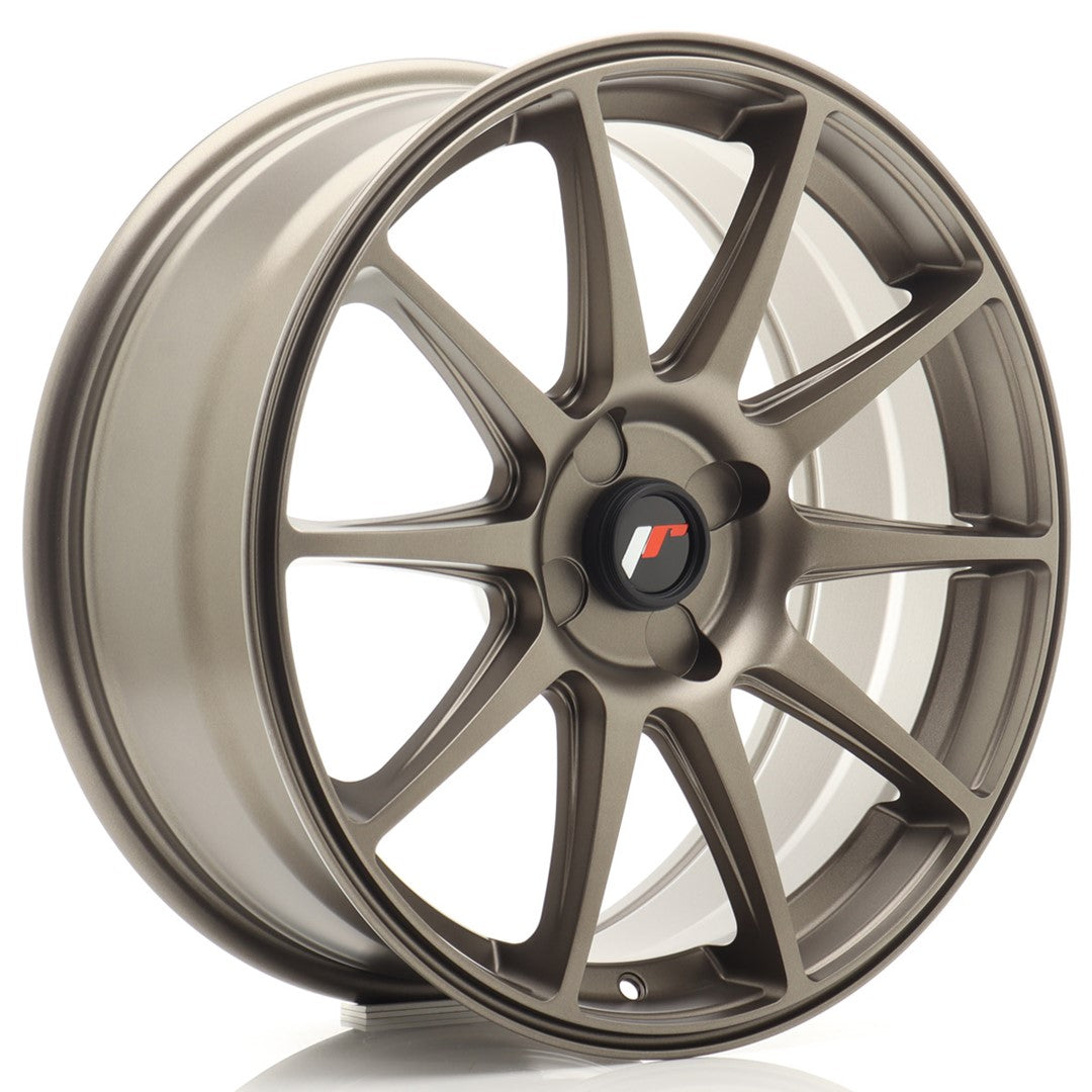 Japan Racing JR11 Alloy Wheel 18" x 7,5" ET20, 21, 22, 23, 24, 25, 26, 27, 28, 29, 30, 31, 32, 33, 34, 35, 36, 37, 38, 39, 40 4x100, 4x108, 4x110, 4x114.3 - Bronze