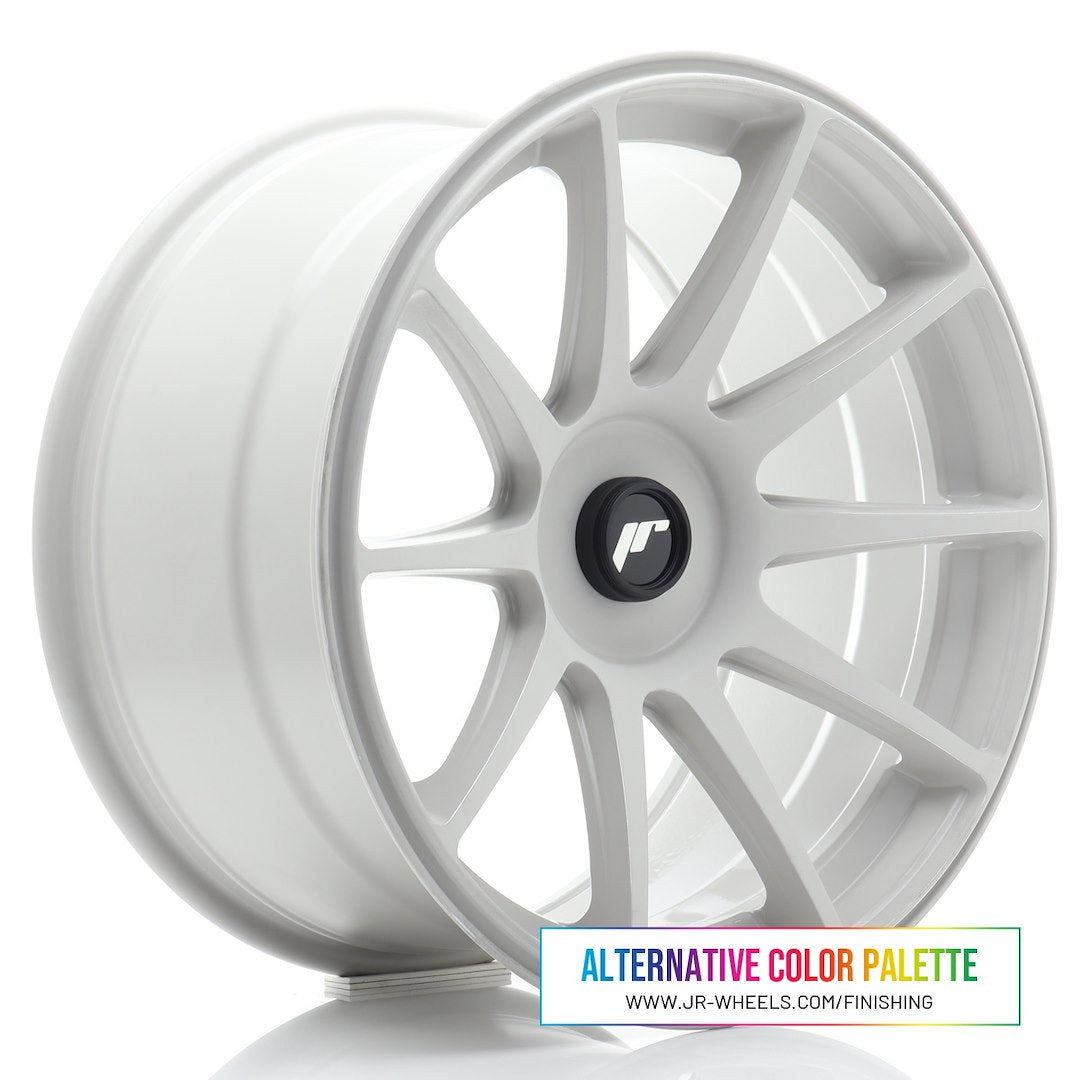 Japan Racing JR11 Alloy Wheel 18" x 9,5" ET20, 21, 22, 23, 24, 25, 26, 27, 28, 29, 30 3x112, 4x100, 4x108, 4x110, 4x114.3, 5x100, 5x105, 5x108, 5x110, 5x112, 5x114.3, 5x115, 5x118, 5x120 - Custom Finish