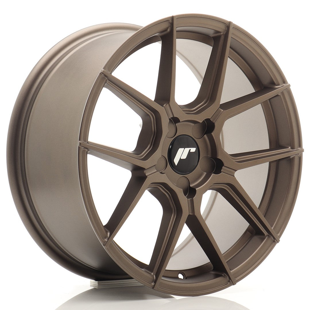 Japan Racing JR30 Alloy Wheel 17" x 8" ET20, 21, 22, 23, 24, 25, 26, 27, 28, 29, 30, 31, 32, 33, 34, 35, 36, 37, 38, 39, 40 5x100, 5x105, 5x108, 5x110, 5x112, 5x114.3, 5x115, 5x118, 5x120 - Bronze