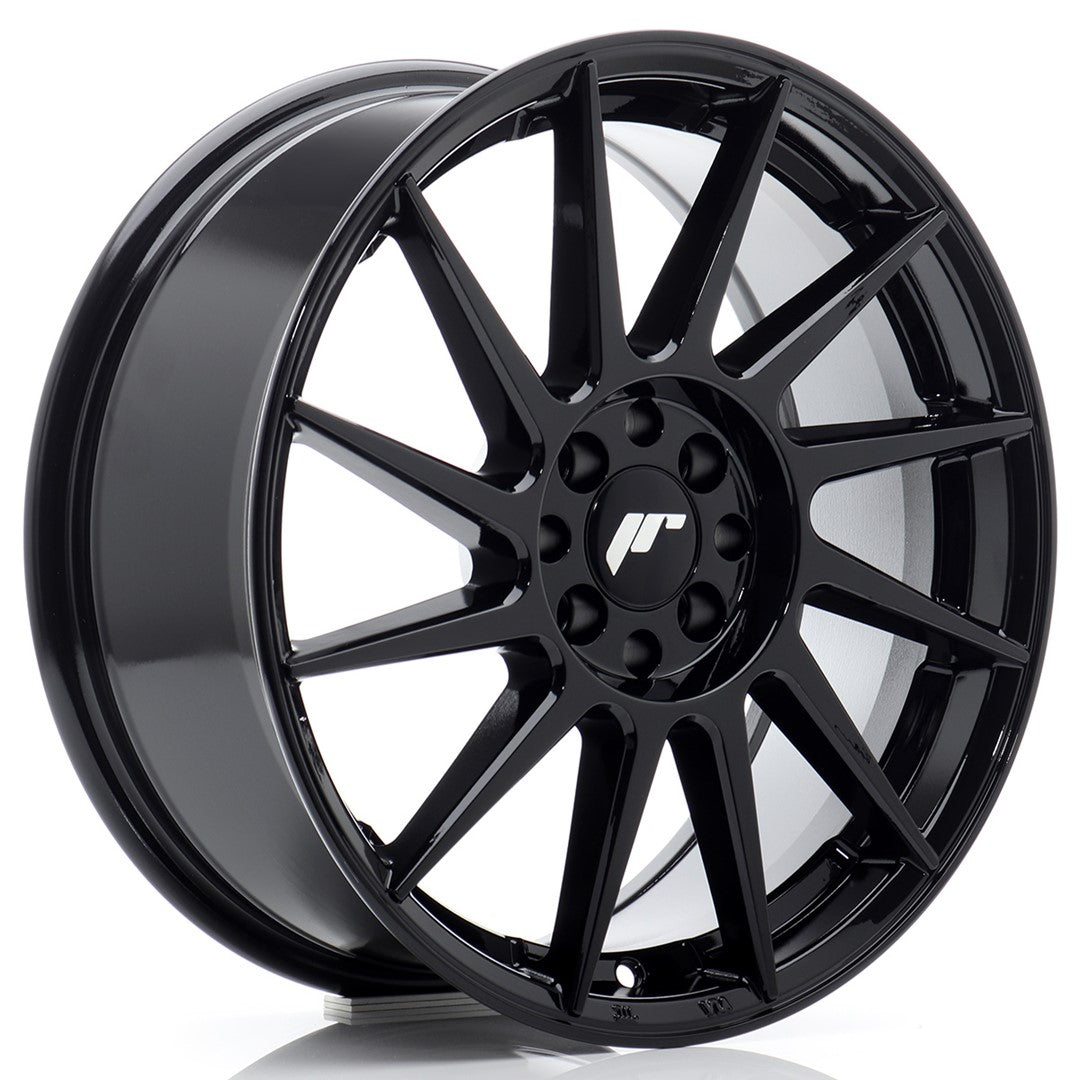 Japan Racing JR22 Alloy Wheel 17" x 7" ET40 4x100, 4x114.3 - Black