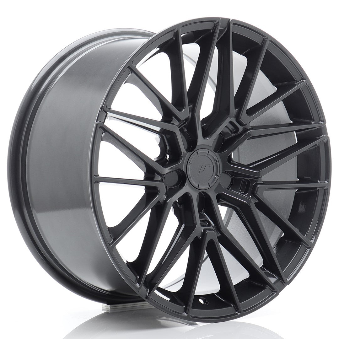 Japan Racing JR38 Alloy Wheel 18" x 9" ET20, 21, 22, 23, 24, 25, 26, 27, 28, 29, 30, 31, 32, 33, 34, 35, 36, 37, 38, 39, 40, 41, 42, 43, 44, 45 5x100, 5x105, 5x108, 5x110, 5x112, 5x114.3, 5x115, 5x118, 5x120 - Hyper Gray