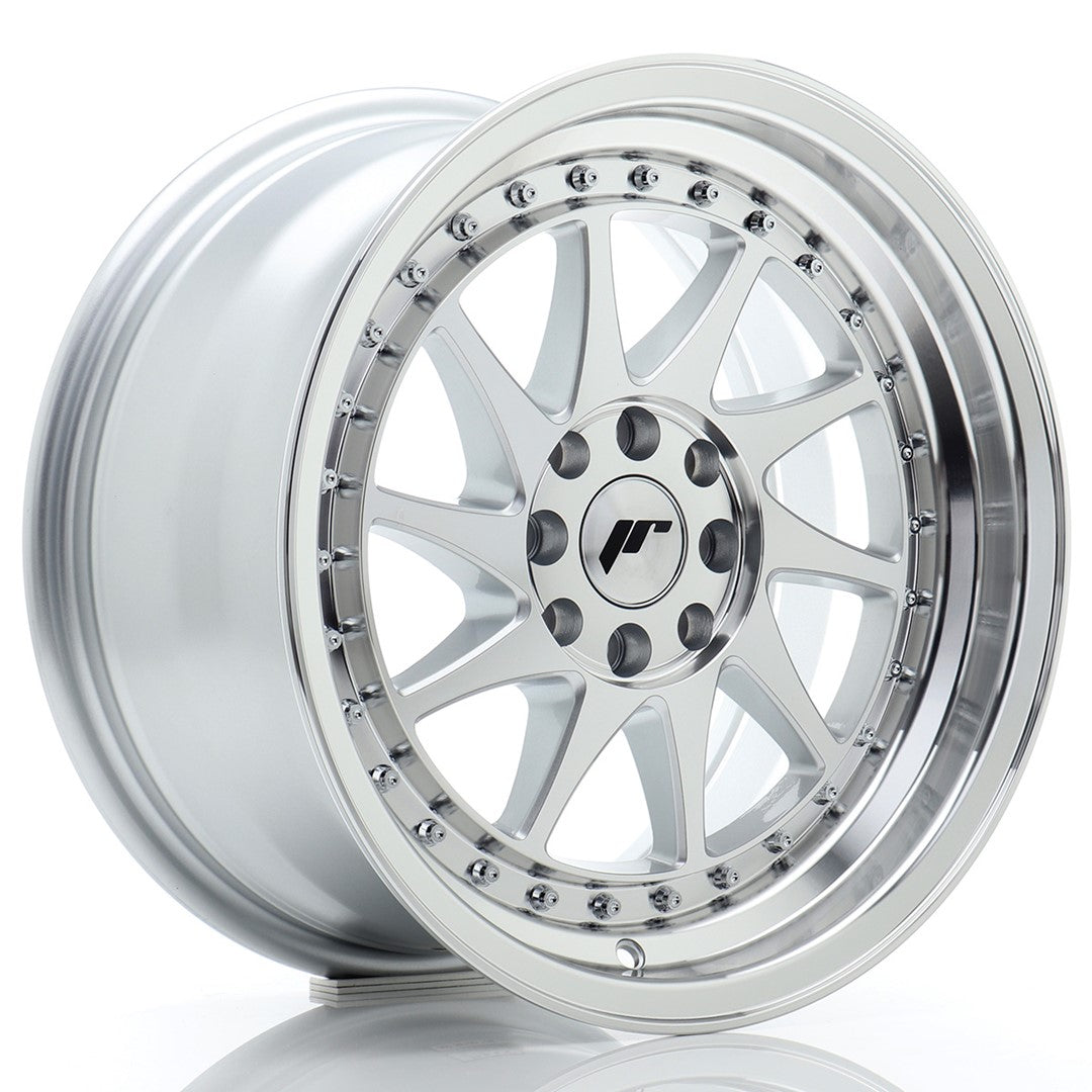 Japan Racing JR26 Alloy Wheel 16" x 8" ET25 4x100, 4x108 - Silver