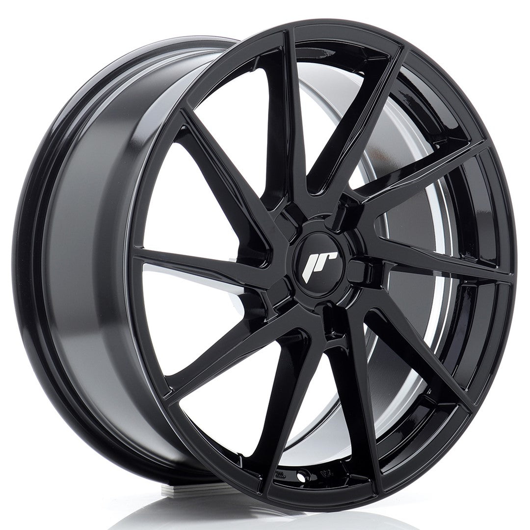Japan Racing JR36 Alloy Wheel 18" x 9" ET20, 21, 22, 23, 24, 25, 26, 27, 28, 29, 30, 31, 32, 33, 34, 35, 36, 37, 38, 39, 40, 41, 42, 43, 44, 45, 46, 47, 48, 49, 50 5x100, 5x105, 5x108, 5x110, 5x112, 5x114.3, 5x115, 5x118, 5x120 - Black