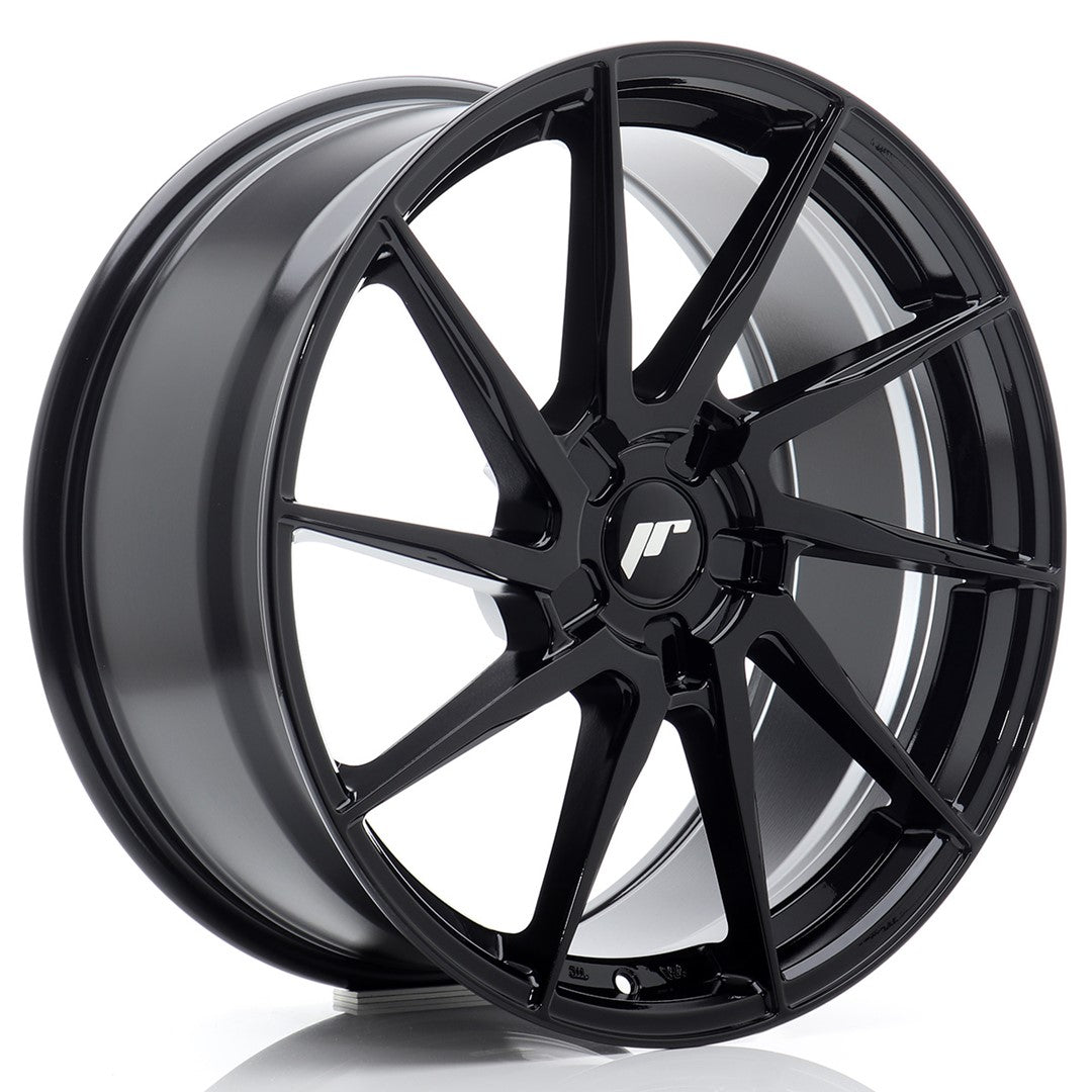 Japan Racing JR36 Alloy Wheel 19" x 8" ET20, 21, 22, 23, 24, 25, 26, 27, 28, 29, 30, 31, 32, 33, 34, 35, 36, 37, 38, 39, 40 5x100, 5x105, 5x108, 5x110, 5x112, 5x114.3, 5x115, 5x118, 5x120 - Black