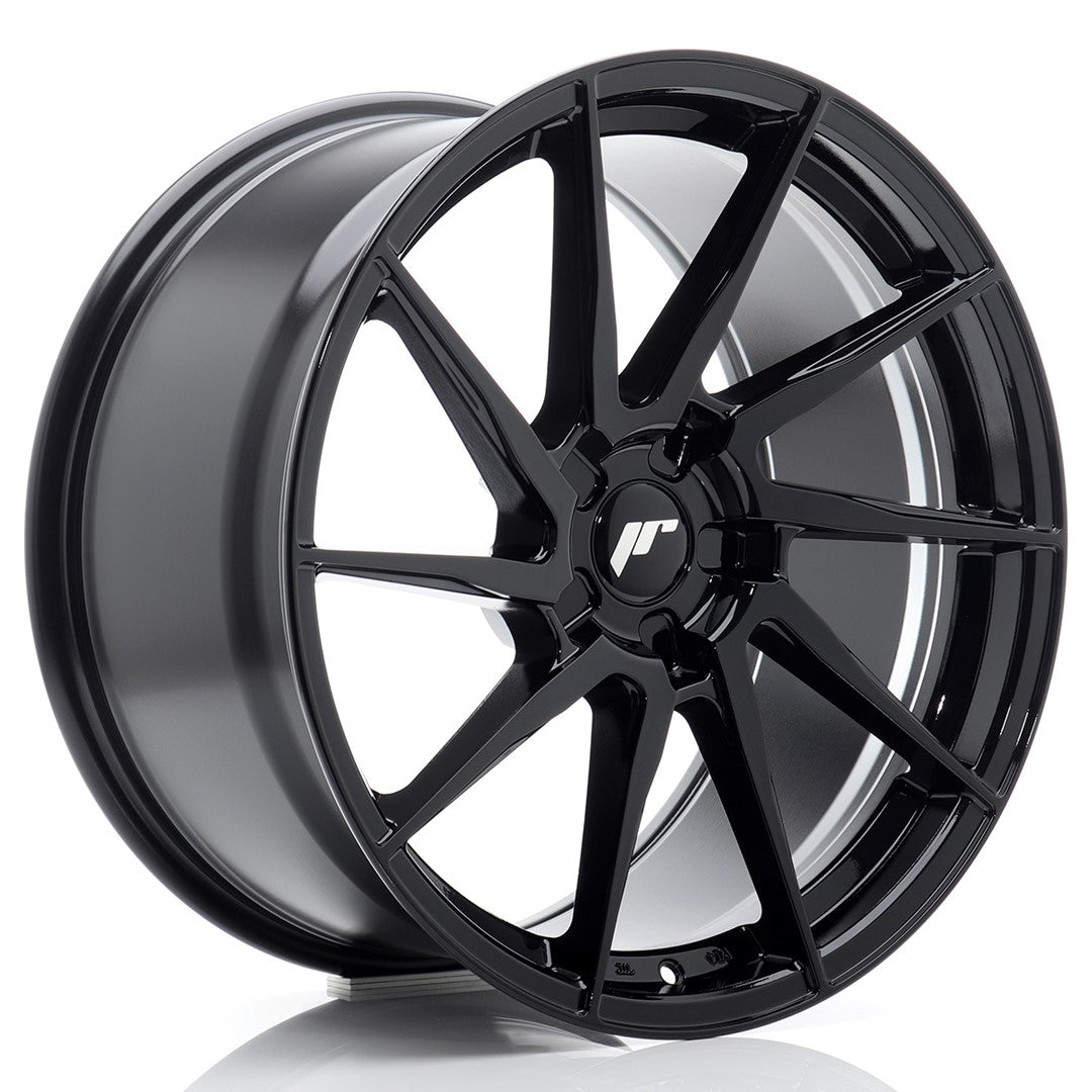Japan Racing JR36 Alloy Wheel 19" x 9,5" ET20, 21, 22, 23, 24, 25, 26, 27, 28, 29, 30, 31, 32, 33, 34, 35, 36, 37, 38, 39, 40, 42, 43, 44, 45 5x100, 5x105, 5x108, 5x110, 5x112, 5x114.3, 5x115, 5x118, 5x120 - Black