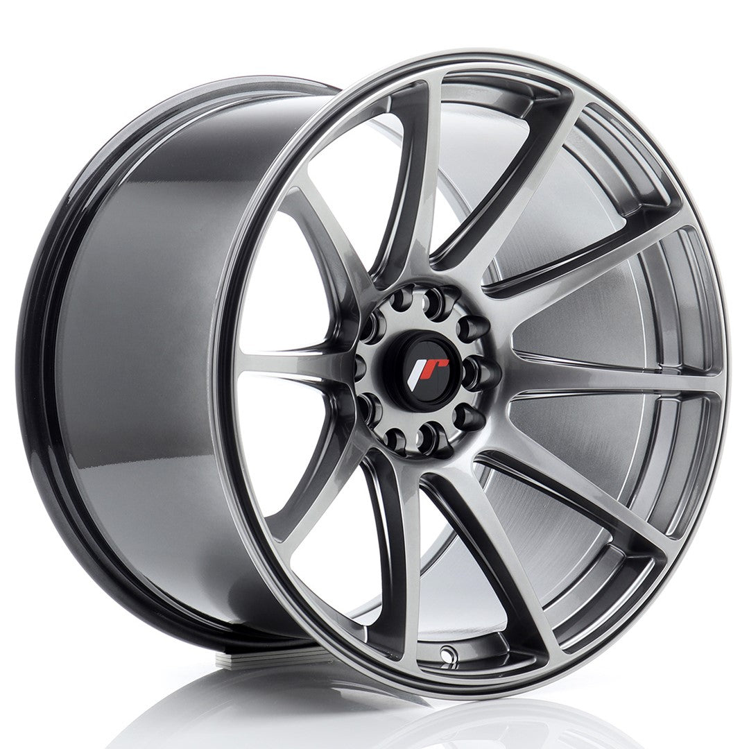 Japan Racing JR11 Alloy Wheel 18" x 10,5" ET22 5x114.3, 5x120 - Hyper Black