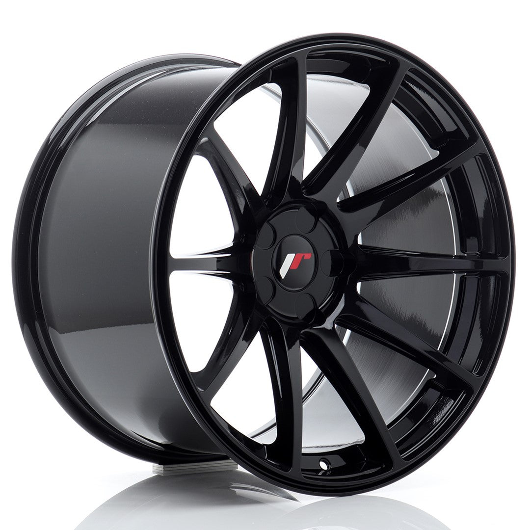 Japan Racing JR11 Alloy Wheel 19" x 11" ET15, 16, 17, 18, 19, 20, 21, 22, 23, 24, 25 5x100, 5x105, 5x108, 5x110, 5x112, 5x114.3, 5x115, 5x118, 5x120 - Black