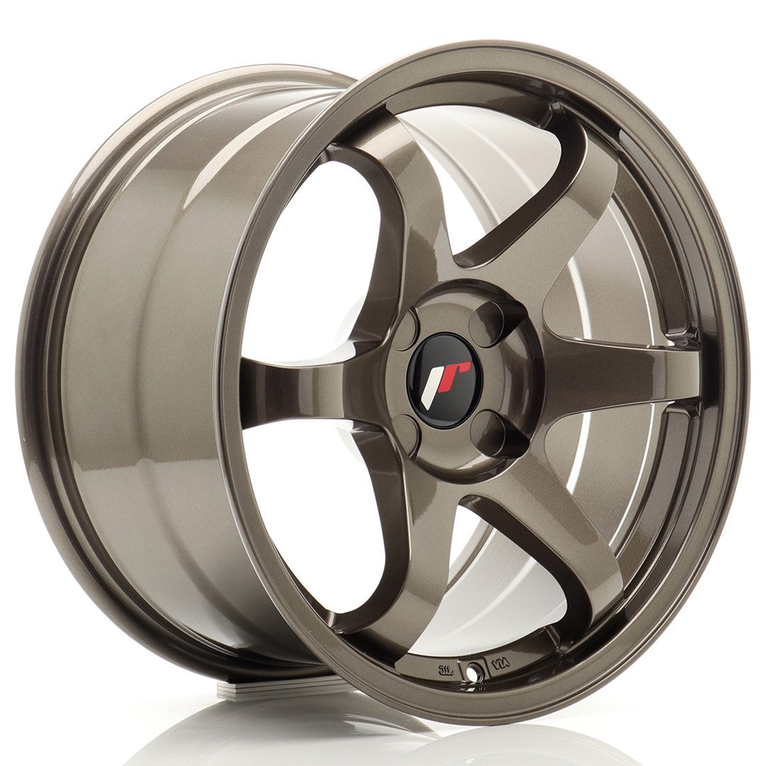 Japan Racing JR3 Alloy Wheel 17" x 9" ET20, 21, 22, 23, 24, 25, 26, 27, 28, 29, 30, 31, 32, 33, 34, 35 4x100, 4x108, 4x110, 4x114.3 - Bronze