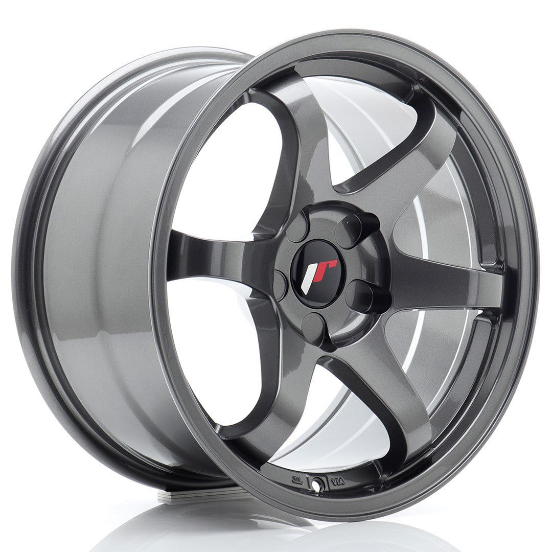 Japan Racing JR3 Alloy Wheel 17" x 9" ET20, 21, 22, 23, 24, 25, 26, 27, 28, 29, 30, 31, 32, 33, 34, 35 5x100, 5x105, 5x108, 5x110, 5x112, 5x114.3, 5x115, 5x118, 5x120 - Gun metal