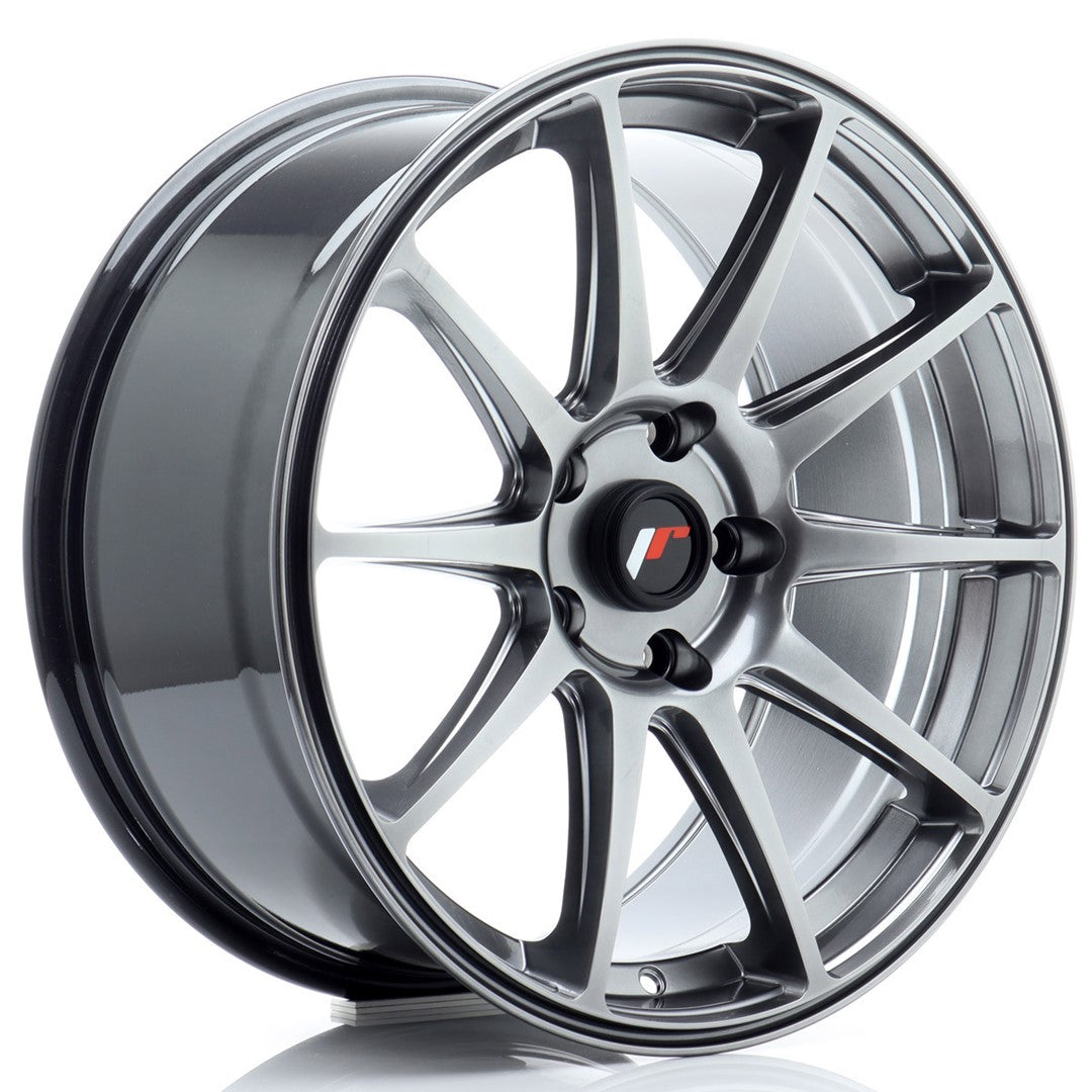 Japan Racing JR11 Alloy Wheel 18" x 8,5" ET40 5x112 - Hyper Black
