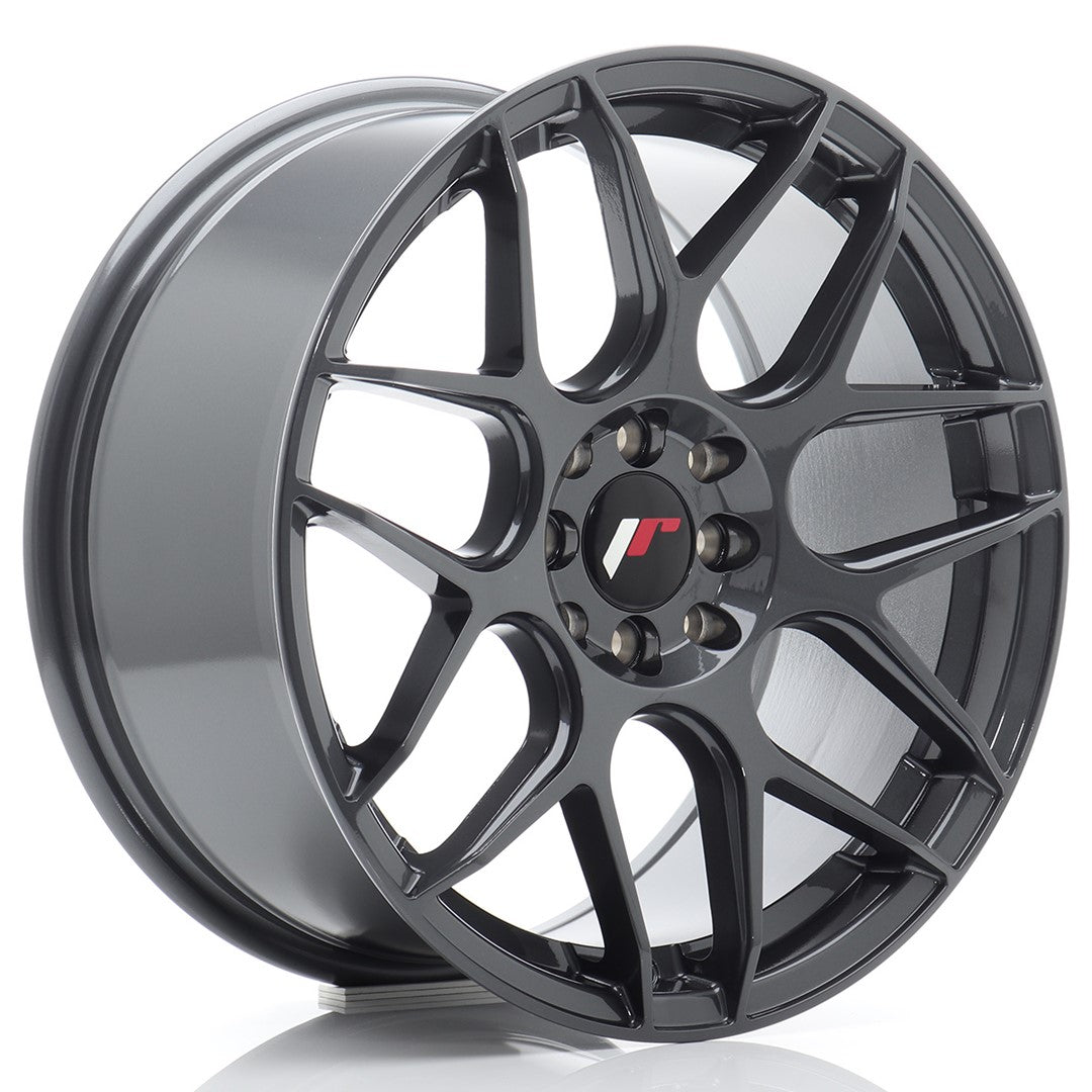 Japan Racing JR18 Alloy Wheel 17" x 8" ET35 5x100, 5x114.3 - Hyper Gray