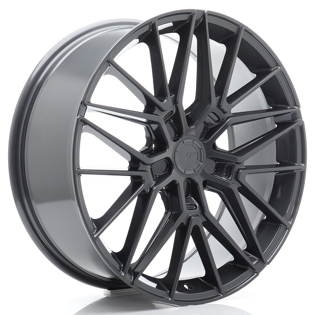Japan Racing JR38 Alloy Wheel 20" x 9" ET20, 21, 22, 23, 24, 25, 26, 27, 28, 29, 30, 31, 32, 33, 34, 35, 36, 37, 38, 39, 40, 41, 42, 43, 44, 45, 46, 47, 48, 49, 50, 51 5x108, 5x110, 5x112, 5x114.3, 5x115, 5x118, 5x120, 5x120.65, 5x127, 5x130 - Hyper Gray