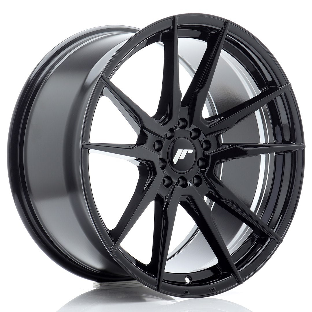 Japan Racing JR21 Alloy Wheel 19" x 9,5" ET35 5x100, 5x120 - Black