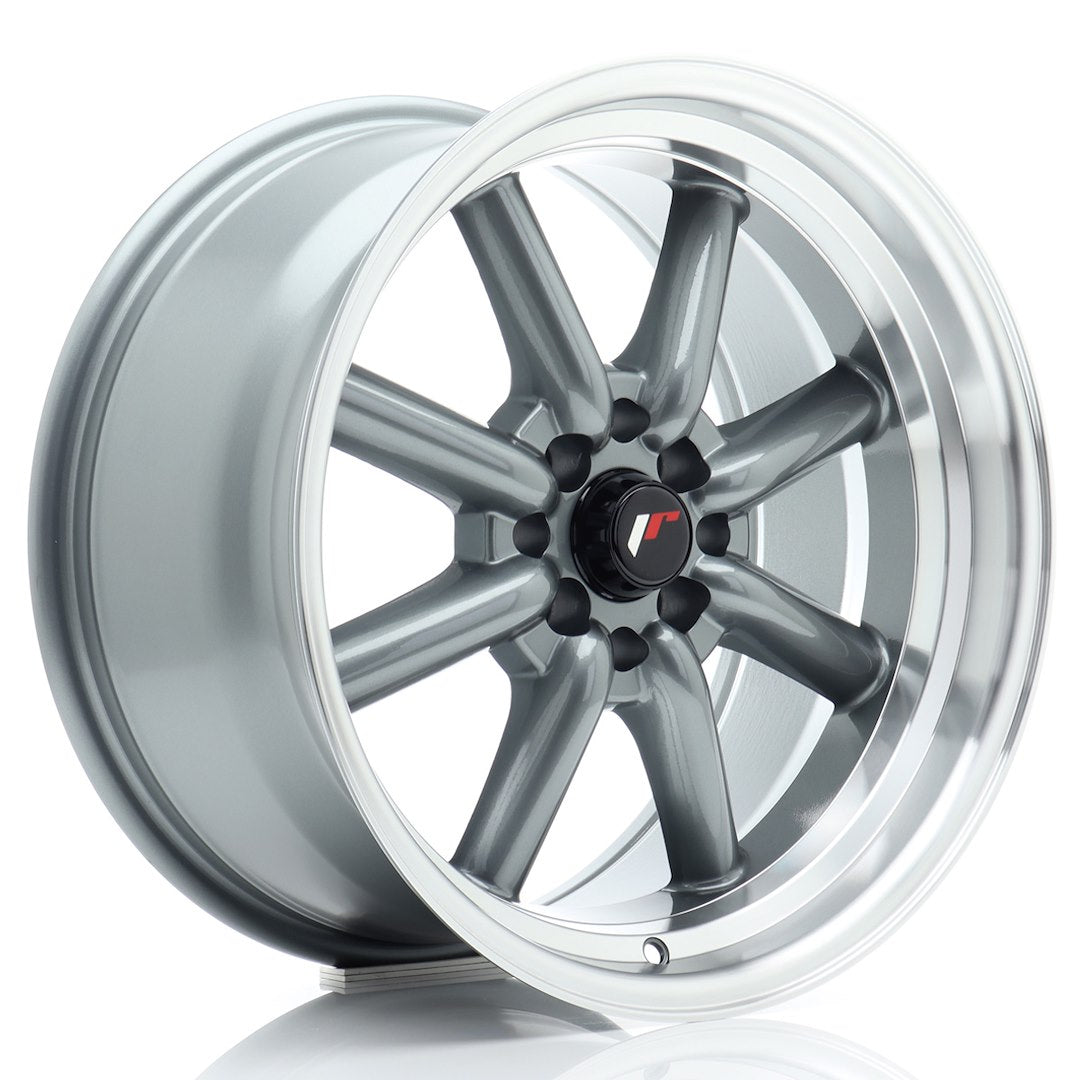 Japan Racing JR19 Alloy Wheel 17" x 9" ET10 5x100, 5x114.3 - Gun metal