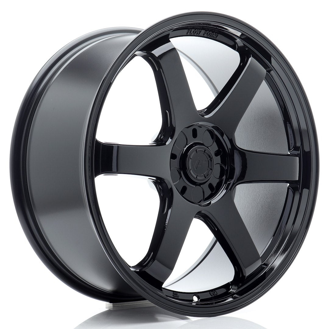 Japan Racing SL-03 Alloy Wheel 20" x 9" ET20, 21, 22, 23, 24, 25, 26, 27, 28, 29, 30, 31, 32, 33, 34, 35, 36, 37, 38, 39, 40, 41, 42, 43, 44, 45, 46, 47, 48, 49, 50, 51 5x108, 5x110, 5x112, 5x114.3, 5x115, 5x118, 5x120 - Black