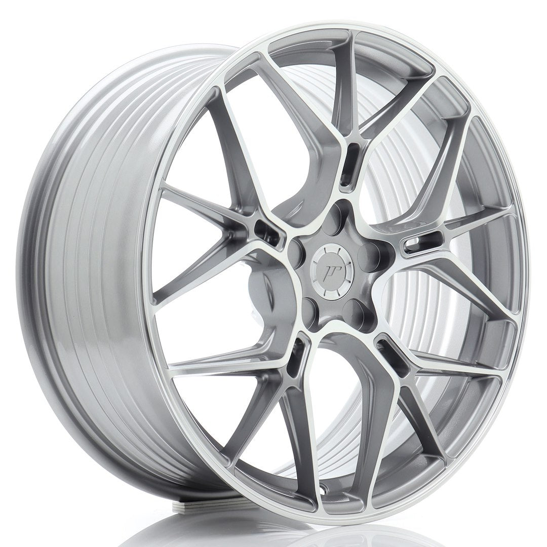 Japan Racing JR51 Alloy Wheel 19" x 8,5" ET20, 21, 22, 23, 24, 25, 26, 27, 28, 29, 30, 31, 32, 33, 34, 35, 36, 37, 38, 39, 40, 41, 42, 43, 44, 45 5x100, 5x105, 5x108, 5x110, 5x112, 5x114.3, 5x115, 5x118, 5x120 - Silver