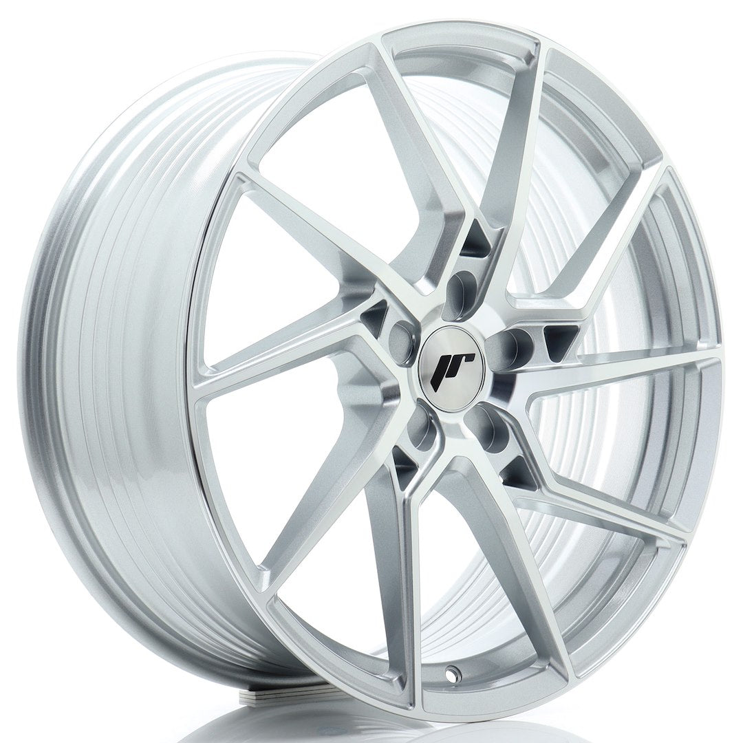 Japan Racing JR33 Alloy Wheel 20" x 8,5" ET20, 21, 22, 23, 24, 25, 26, 27, 28, 29, 30, 31, 32, 33, 34, 35, 36, 37, 38, 39, 40, 41, 42, 43, 44, 45 5x108, 5x110, 5x112, 5x114.3, 5x115, 5x118, 5x120, 5x120.65, 5x127, 5x130 - Silver