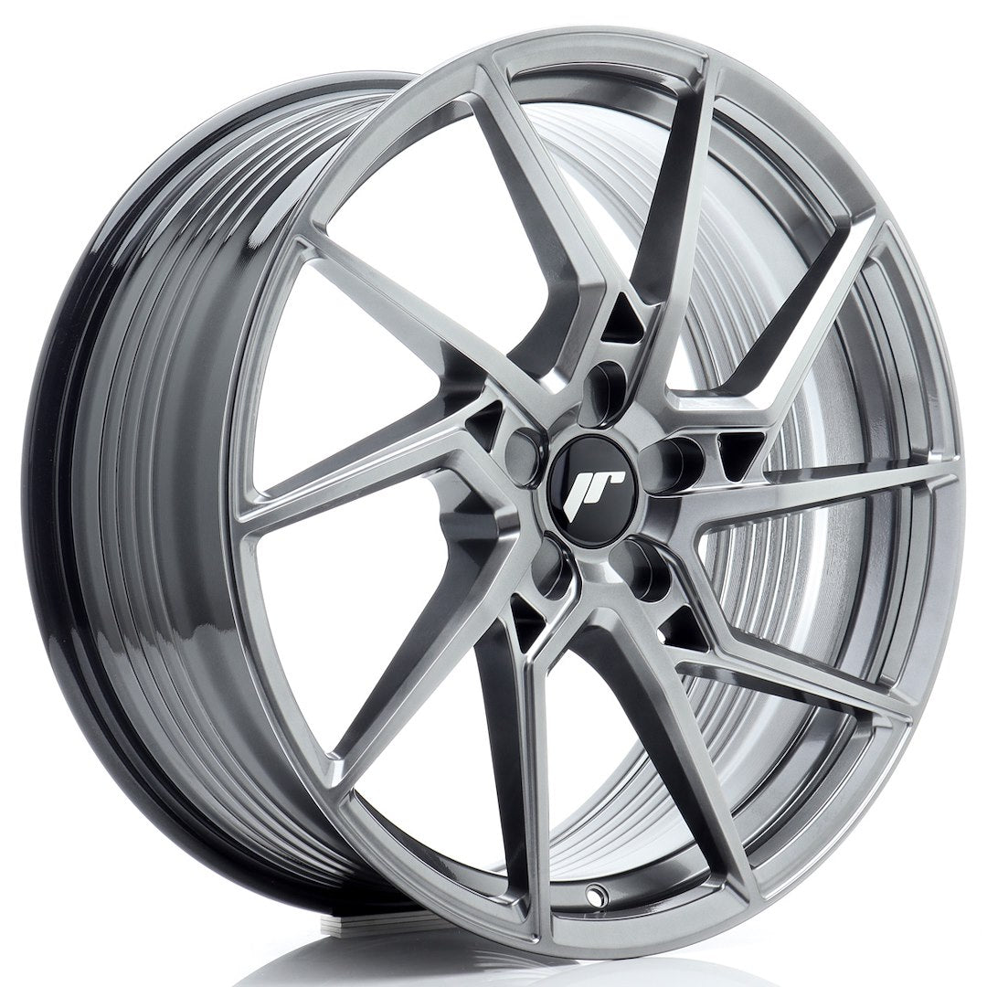 Japan Racing JR33 Alloy Wheel 20" x 9" ET20, 21, 22, 23, 24, 25, 26, 27, 28, 29, 30, 31, 32, 33, 34, 35, 36, 37, 38, 39, 40, 41, 42, 43, 44, 45, 46, 47, 48, 49, 50, 51 5x108, 5x110, 5x112, 5x114.3, 5x115, 5x118, 5x120, 5x120.65, 5x127, 5x130 - Hyper Black