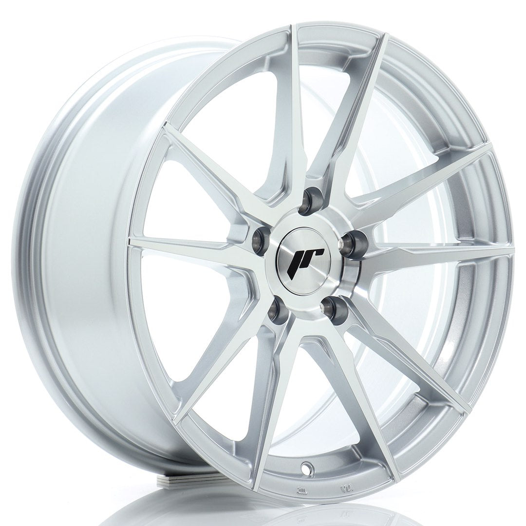 Japan Racing JR21 Alloy Wheel 17" x 8" ET35 5x112 - Silver