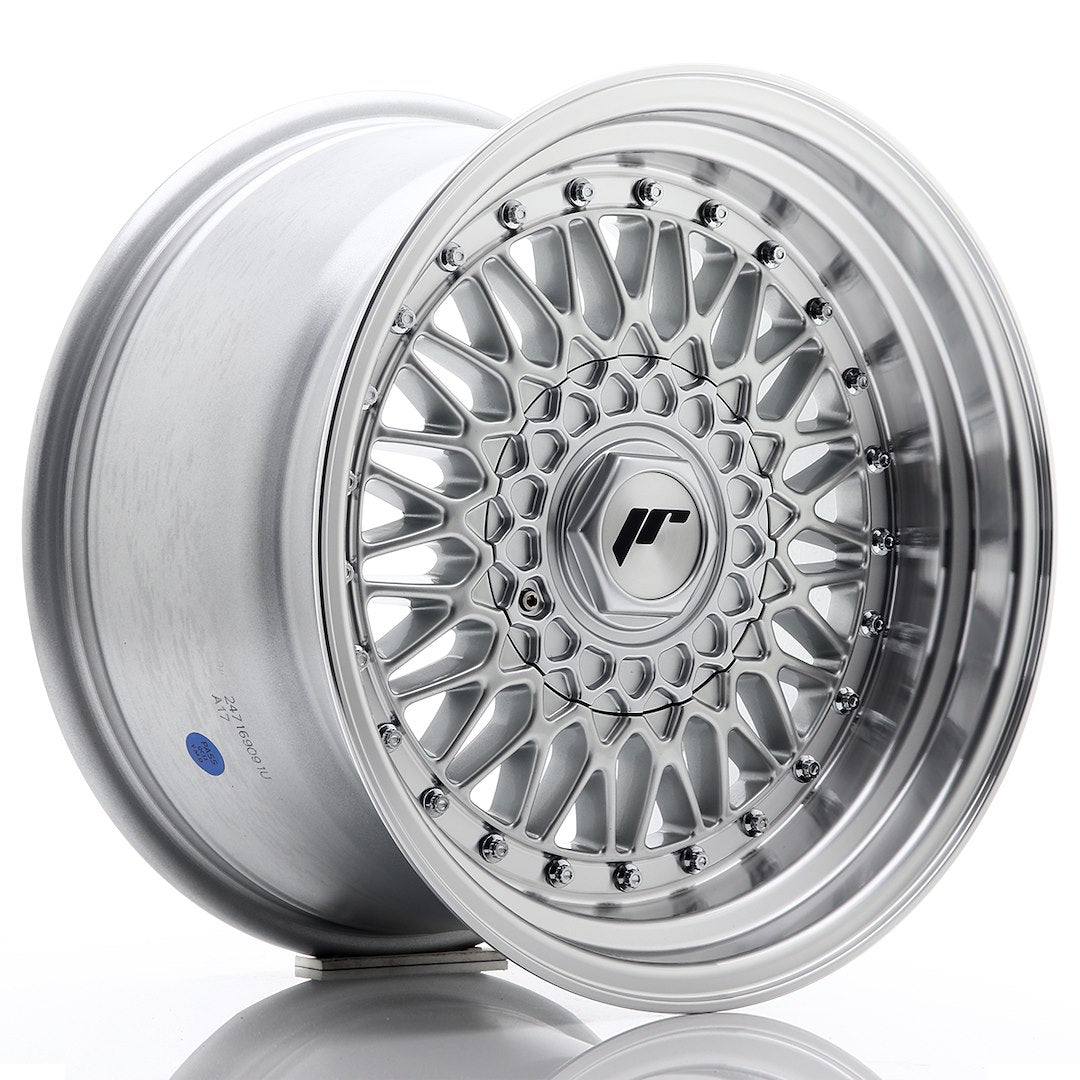 Japan Racing JR9 Alloy Wheel 16" x 9" ET20 3x112, 4x100, 4x108, 4x110, 4x114.3, 5x100, 5x105, 5x108, 5x110, 5x112, 5x114.3, 5x115, 5x118, 5x120 - Silver