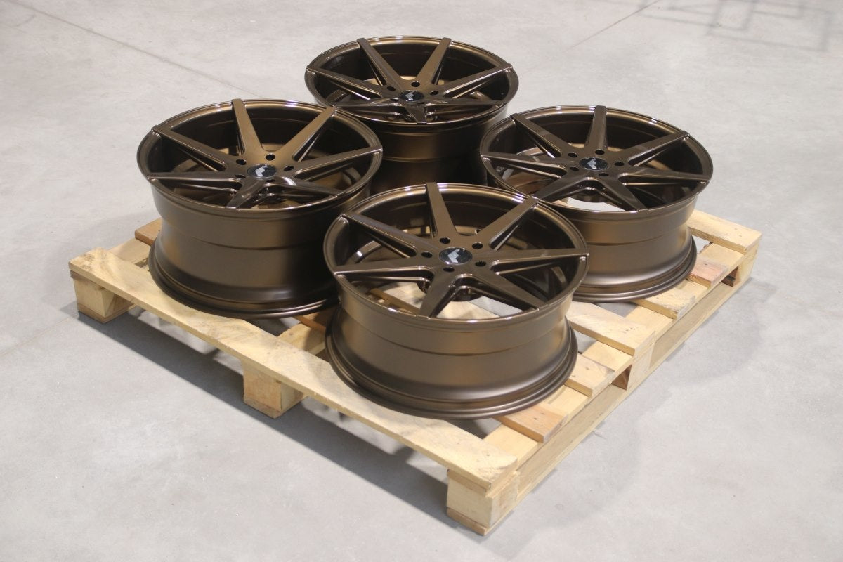 Japan Racing Complete Sets Alloy Wheel 20" x 8,5";10" ET35, 40 5x120 - Bronze