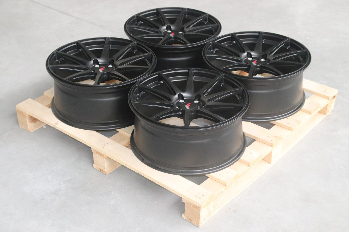 Japan Racing Complete Sets Alloy Wheel 20" x 8,5" ET35 5x114.3 - Matt Black