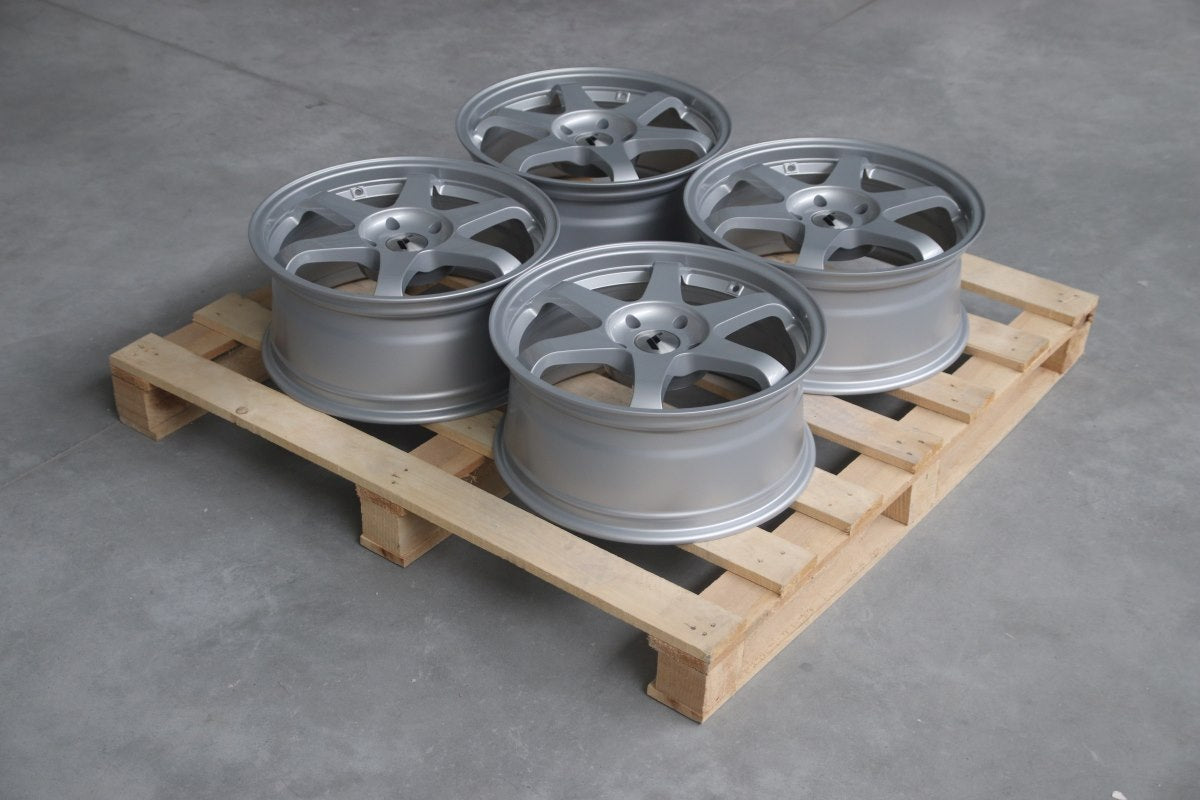Japan Racing Complete Sets Alloy Wheel 18" x 8" ET40 5x120 - Silver
