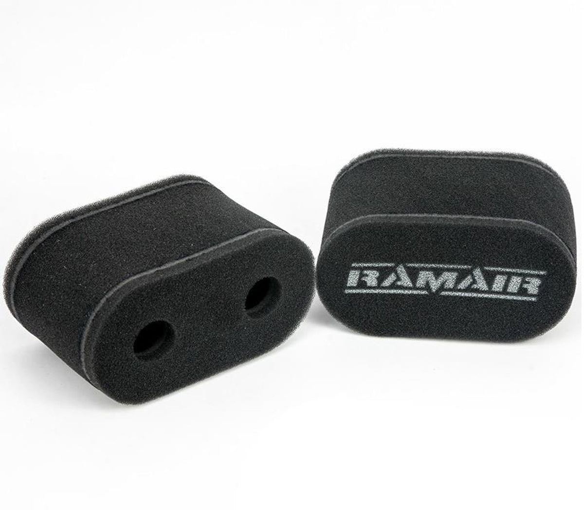 Ramair 2x Caged Sock Filter with stainless cage - Weber DCEO 40/45 DHLA & DRLA