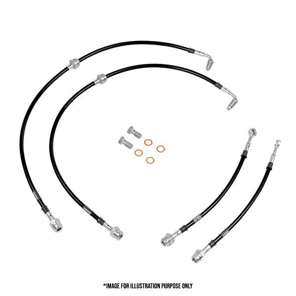 Opel Corsa D OPC Goodridge Braided Brake Hose Lines Kit