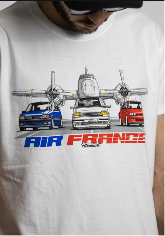 T-shirt Air France Petrolheart