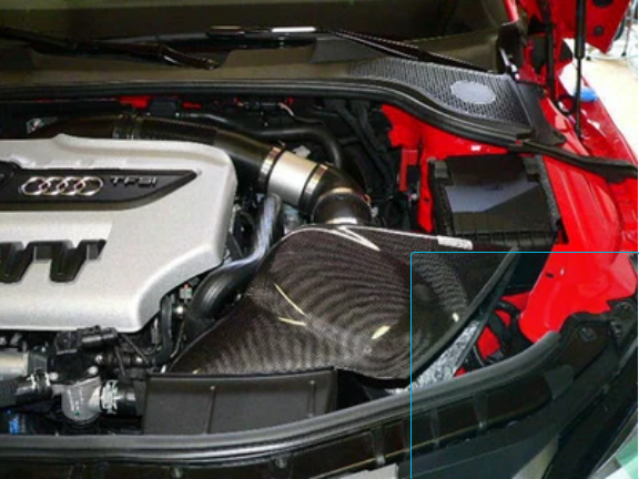 Système d’admission en fibre de carbone GruppeM pour Audi TTS 8J Quattro